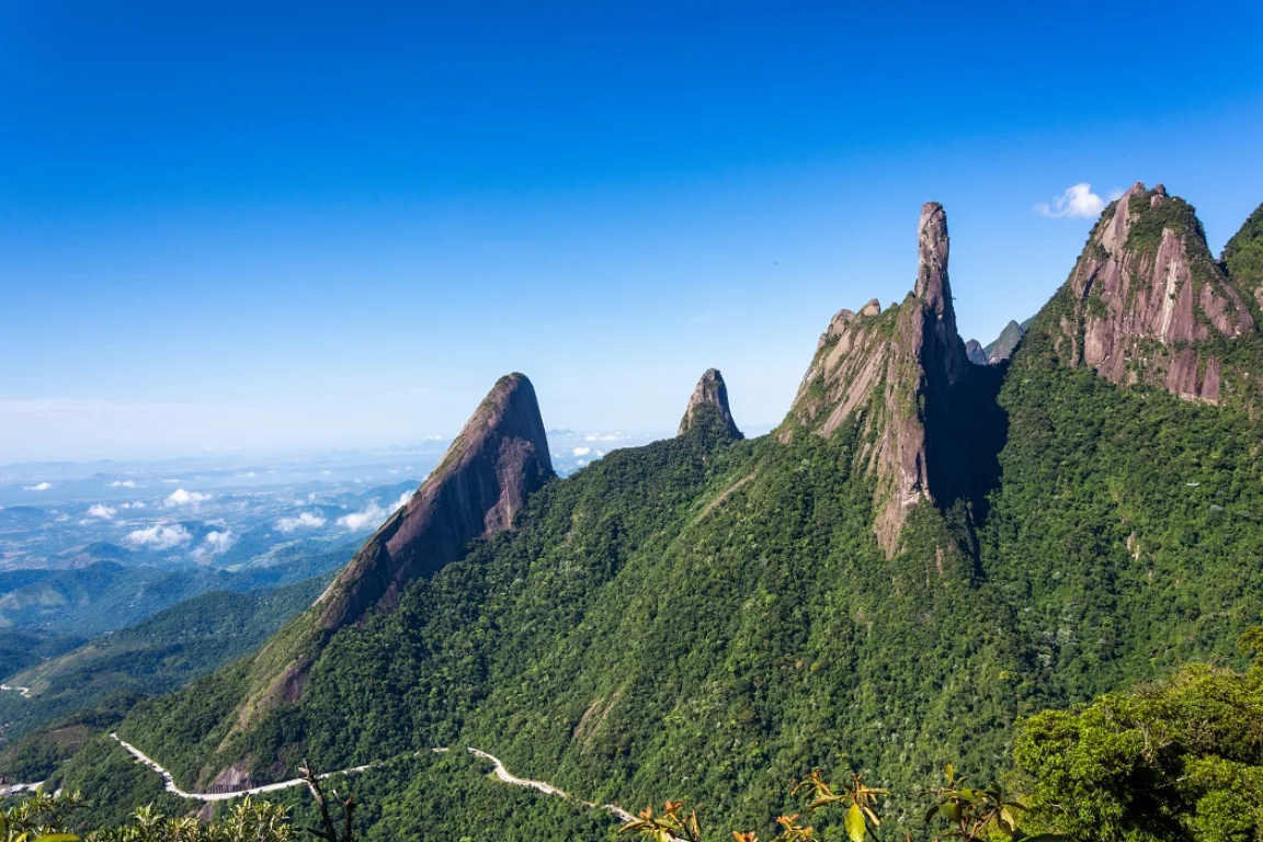 Vista da pousada